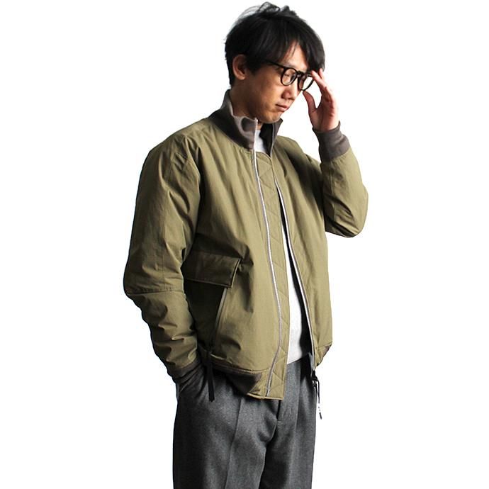 136945532 WISLOM / LUKA ダウンボマージャケット - ROBUST オリーブ 18-10204M<img class='new_mark_img2' src='//img.shop-pro.jp/img/new/icons47.gif' style='border:none;display:inline;margin:0px;padding:0px;width:auto;' /> 02