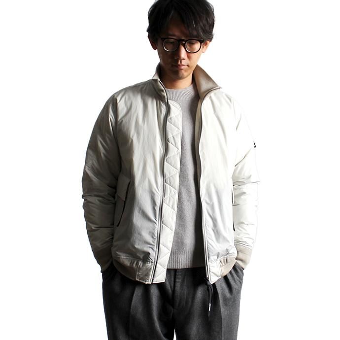 136945635 WISLOM / LUKA ダウンボマージャケット - RUGA ライトグレー 18-10202M<img class='new_mark_img2' src='//img.shop-pro.jp/img/new/icons47.gif' style='border:none;display:inline;margin:0px;padding:0px;width:auto;' /> 02