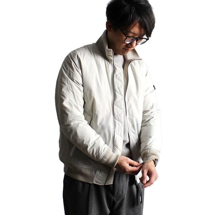 136945635 WISLOM / LUKA ダウンボマージャケット - RUGA ライトグレー 18-10202M<img class='new_mark_img2' src='//img.shop-pro.jp/img/new/icons47.gif' style='border:none;display:inline;margin:0px;padding:0px;width:auto;' /> 02