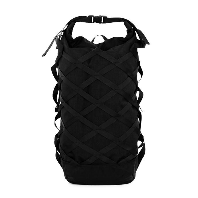 137060827 BRAASI INDUSTRY / EVO II - 30L Black 耐水ロールトップバックパック 02