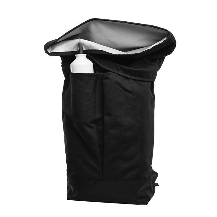 137061784 BRAASI INDUSTRY / LEVO - 25L Black 耐水ロールトップバックパック 02