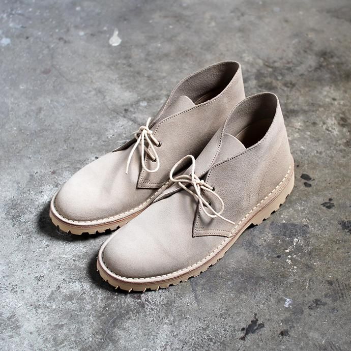 137148358 Suffolk Shoes / Desert Boots - Sand Suede デザートブーツ 01