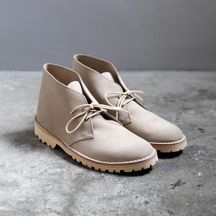 137148358 Suffolk Shoes / Desert Boots - Sand Suede デザートブーツ 02