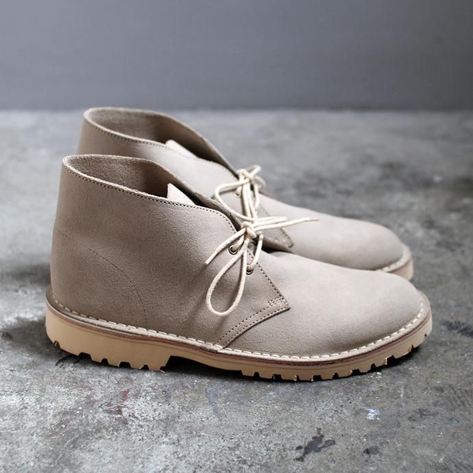137148358 Suffolk Shoes / Desert Boots - Sand Suede デザートブーツ 02