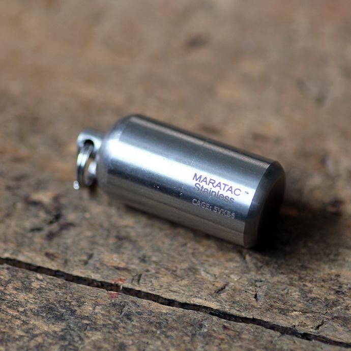 137250444 MARATAC / Stainless Peanut Lighter - S ステンレスピーナッツライター 02
