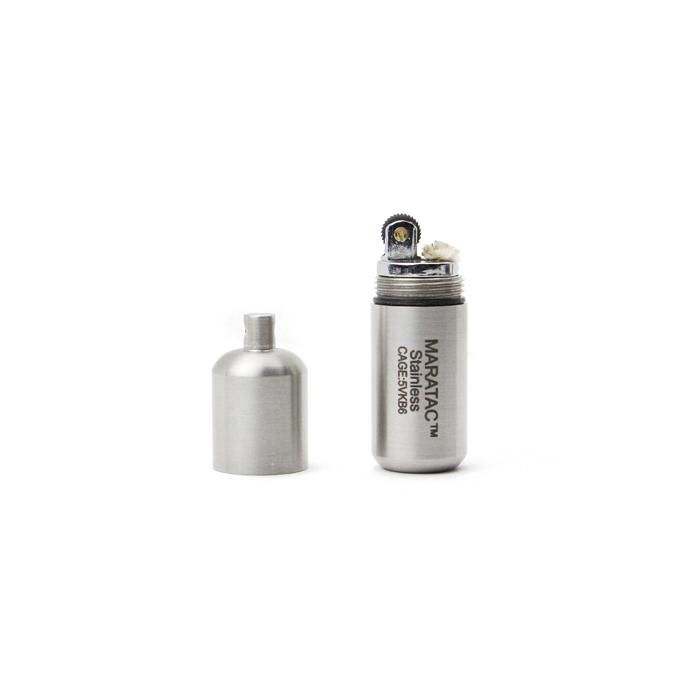 137250527 MARATAC / Stainless Peanut Lighter - L ステンレスピーナッツライター 02