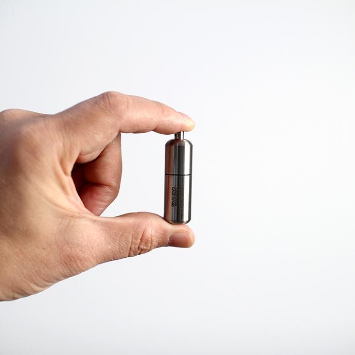 137250527 MARATAC / Stainless Peanut Lighter - L ステンレスピーナッツライター 02