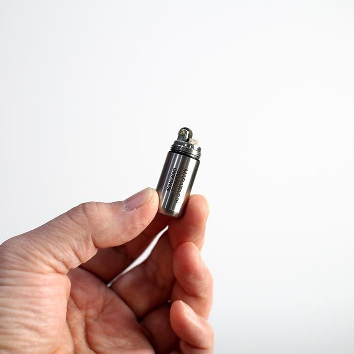137250527 MARATAC / Stainless Peanut Lighter - L ステンレスピーナッツライター 02