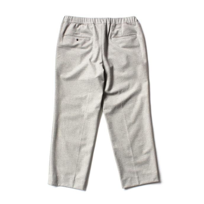 137338795 O-(オー)/ 19W-09 EASY TROUSERS イージートラウザーズ - Gray Herringbone 02