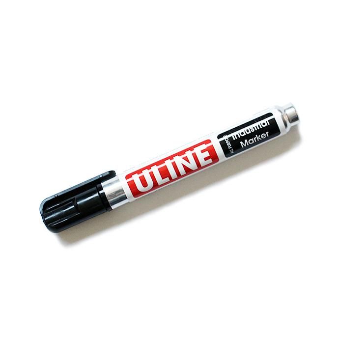 137734438 ULINE / Industrial Valve Marker - Black インダストリアルマーカー 01