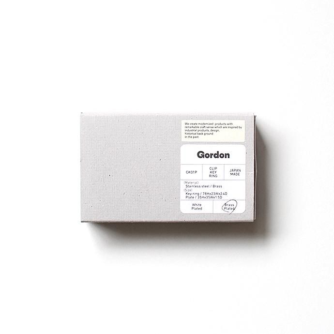 138050327 CANDY DESIGN & WORKS / Gordon Plate CK-01P ゴードンプレート キークリップ - Brass 02