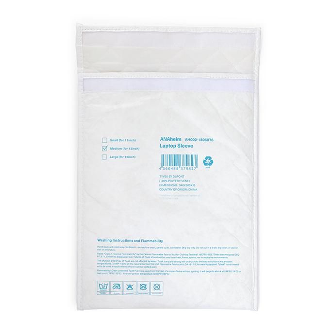 139102755 Anaheim Laptop Sleeve 13inch - White アナハイム ラップトップ スリーブ - 13インチ ホワイト 02