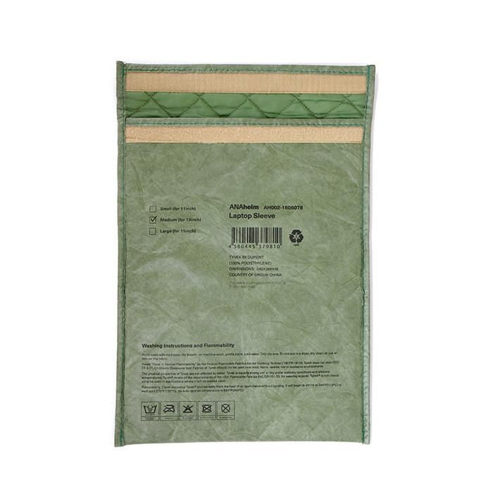 139102773 Anaheim Laptop Sleeve 13inch - Khaki アナハイム ラップトップ スリーブ - 13インチ カーキ 02