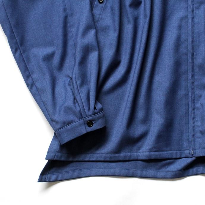 139490364 THEE(シー)/ side slit swing top. TR-BL-01 サイドスリットスイングトップ - BLUE 02