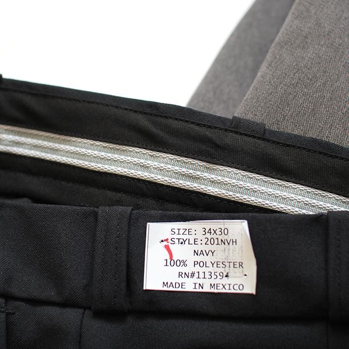 139687990 UTD UNIFORM / UTILITY POLY PANTS ポリエステル ユニフォームスラックス - Navy 02