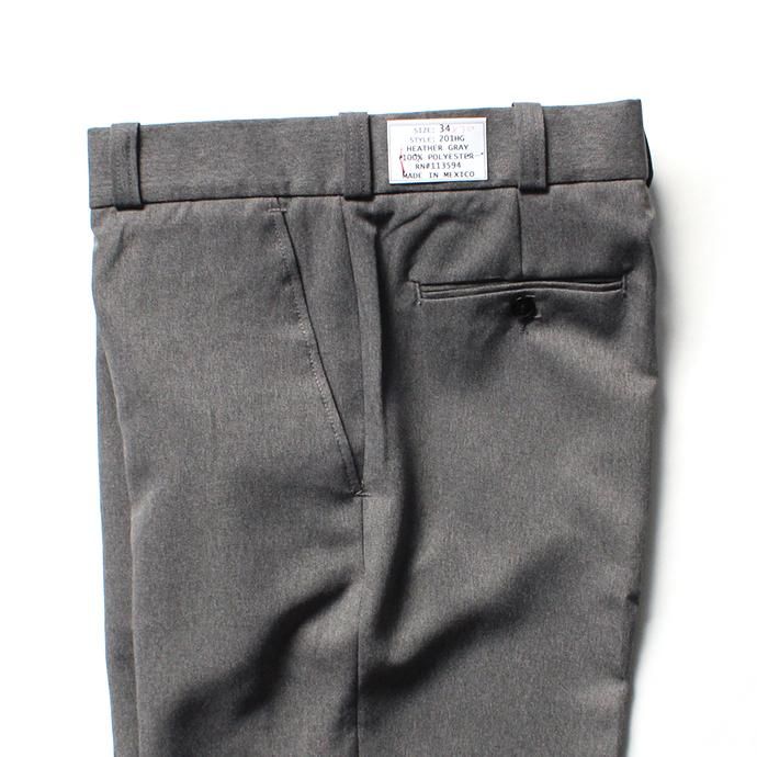 139688033 UTD UNIFORM / UTILITY POLY PANTS ポリエステル ユニフォームスラックス - H. Gray 02