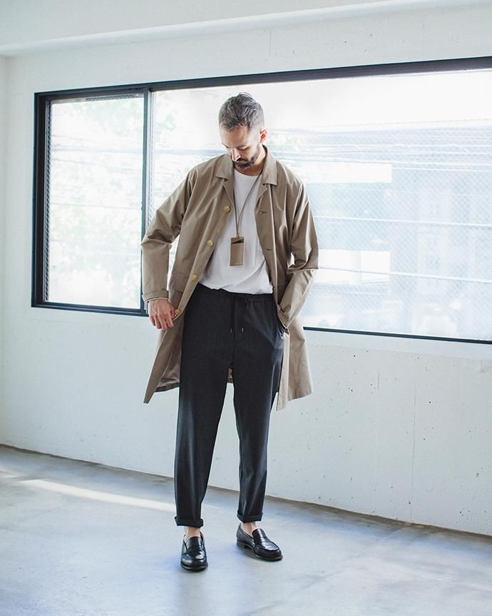 139782201 STILL BY HAND / CO0391 ドルマンスリーブコート - Beige 02