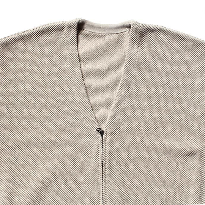 139876088 crepuscule / moss stitch cardigan 1901-002 Beige 鹿の子編みカーディガン ベージュ 02