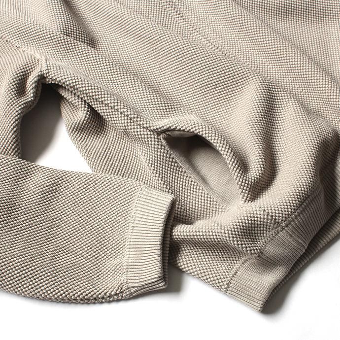 139876088 crepuscule / moss stitch cardigan 1901-002 Beige 鹿の子編みカーディガン ベージュ 02