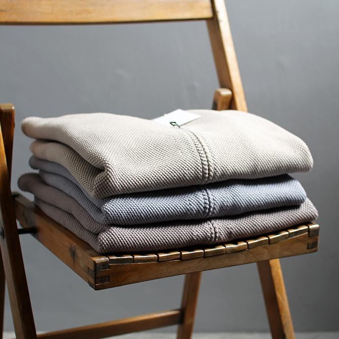 139876088 crepuscule / moss stitch cardigan 1901-002 Beige 鹿の子編みカーディガン ベージュ 02