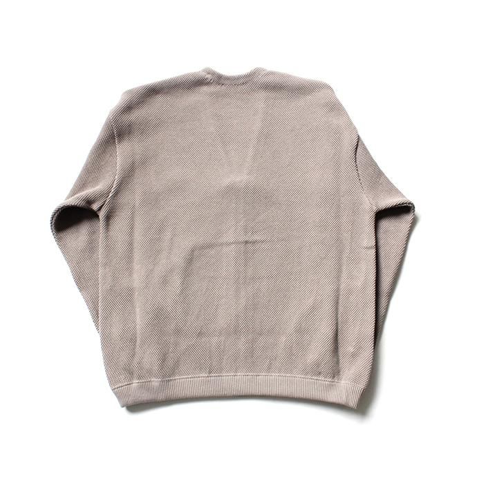 139876184 crepuscule / moss stitch cardigan 1901-002 Graybeige 鹿の子編みカーディガン グレーベージュ 02