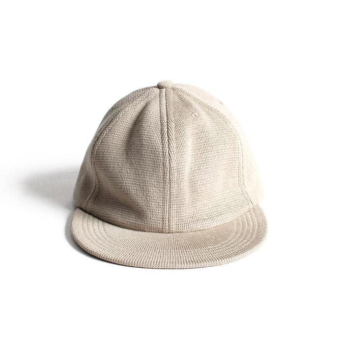139969603 crepuscule / B.B.Cap 1901-008 Beige ニットベースボールキャップ ベージュ 01