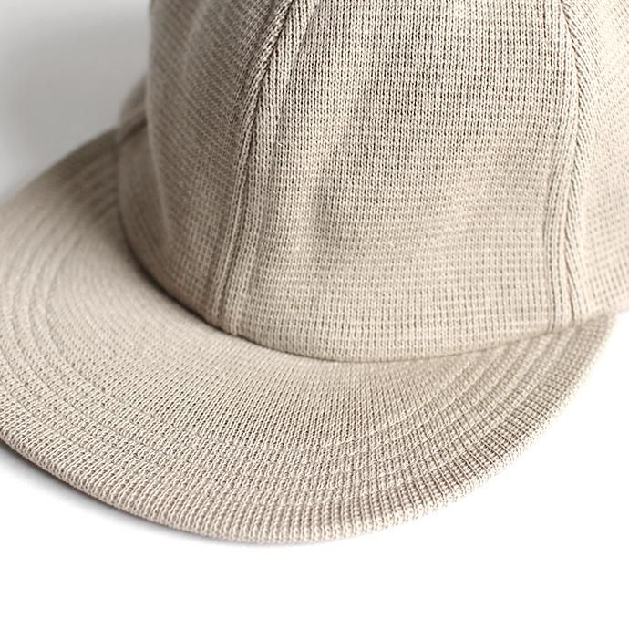 139969603 crepuscule / B.B.Cap 1901-008 Beige ニットベースボールキャップ ベージュ 02
