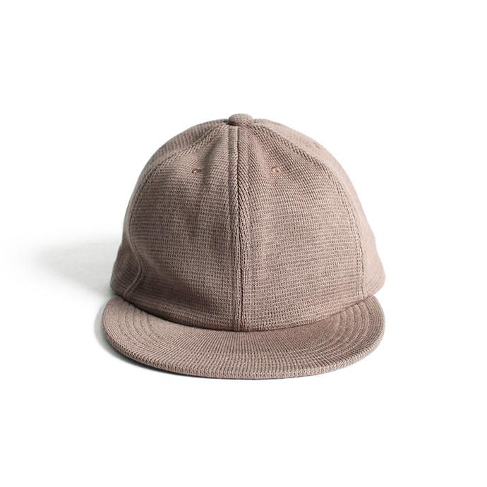 139969808 crepuscule / B.B.Cap 1901-008 Brown ニットベースボールキャップ ブラウン 01