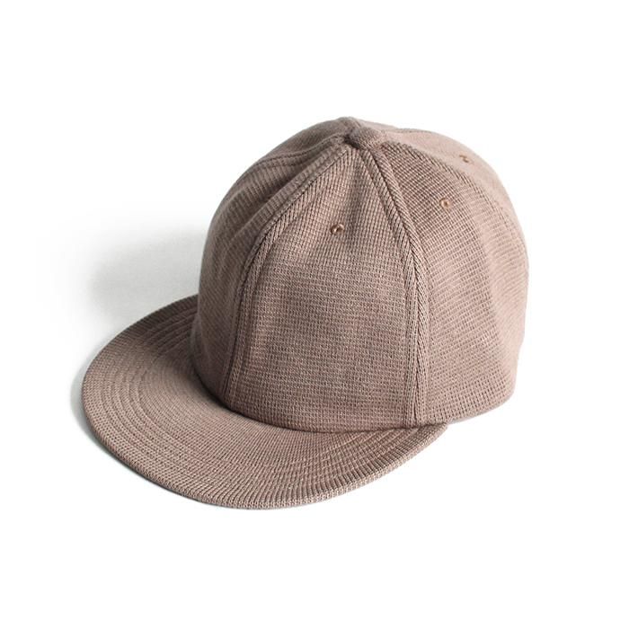 139969808 crepuscule / B.B.Cap 1901-008 Brown ニットベースボールキャップ ブラウン 02