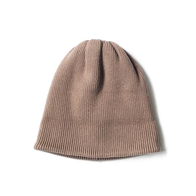 140041673 crepuscule / knit cap 2 1901-009 Brown ニットキャップ ブラウン 02