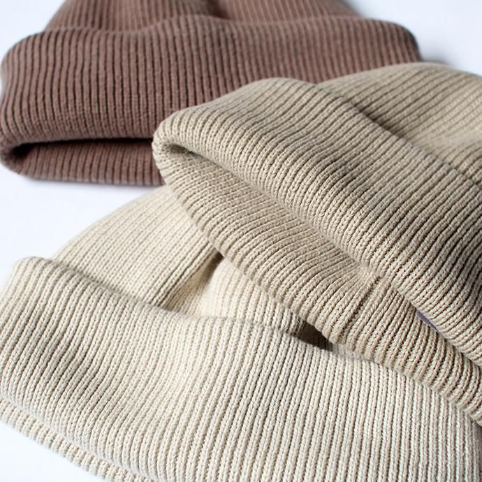 140041673 crepuscule / knit cap 2 1901-009 Brown ニットキャップ ブラウン 02