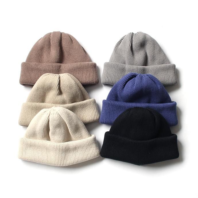 140041673 crepuscule / knit cap 2 1901-009 Brown ニットキャップ ブラウン 02