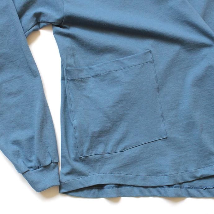 140736006 IKEDR / MEDFORD 長袖カットソー - Indigo Blue 02
