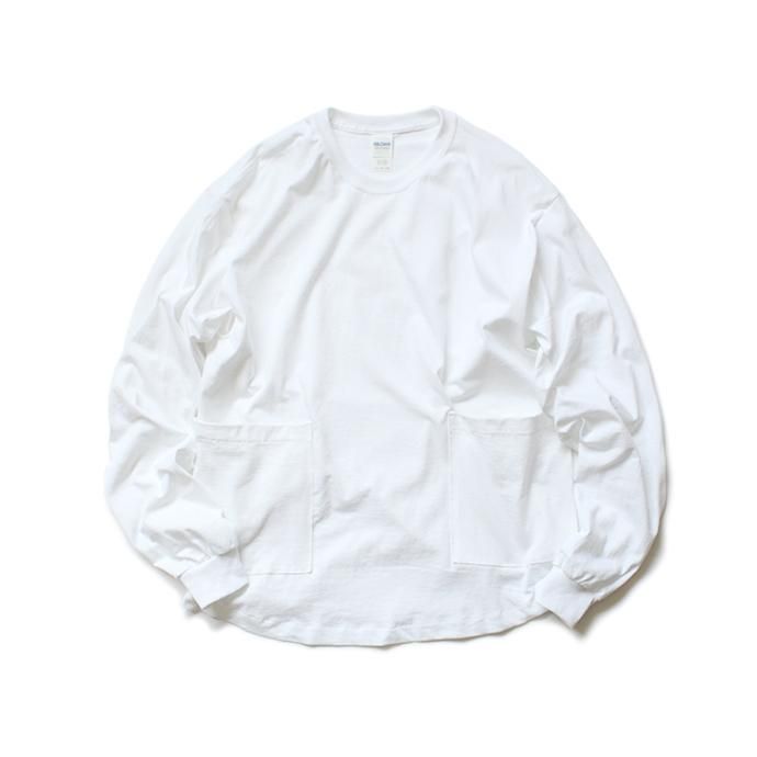 140736051 IKEDR / MEDFORD 長袖カットソー - White 01