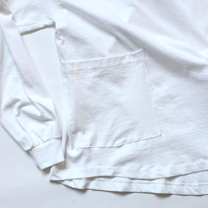 140736051 IKEDR / MEDFORD 長袖カットソー - White 02