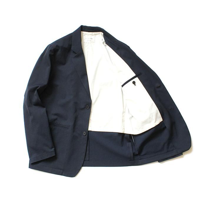 140782512 STILL BY HAND / JK0191 リラックス素材 2ボタンジャケット - Navy<img class='new_mark_img2' src='//img.shop-pro.jp/img/new/icons47.gif' style='border:none;display:inline;margin:0px;padding:0px;width:auto;' /> 02