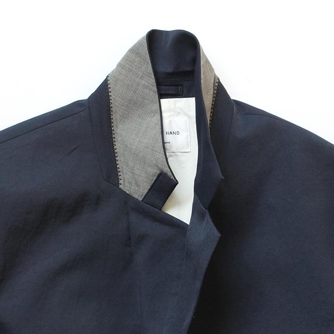 140782512 STILL BY HAND / JK0191 リラックス素材 2ボタンジャケット - Navy<img class='new_mark_img2' src='//img.shop-pro.jp/img/new/icons47.gif' style='border:none;display:inline;margin:0px;padding:0px;width:auto;' /> 02