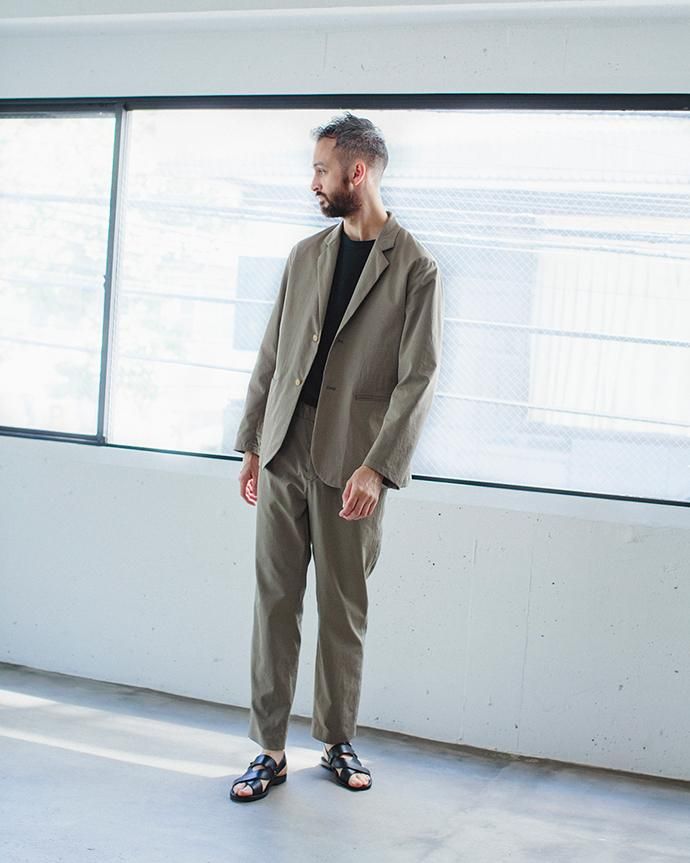 140785497 STILL BY HAND / JK0191 リラックス素材 2ボタンジャケット - Brown<img class='new_mark_img2' src='//img.shop-pro.jp/img/new/icons47.gif' style='border:none;display:inline;margin:0px;padding:0px;width:auto;' /> 02