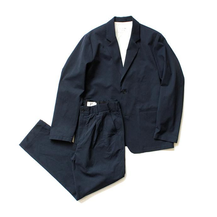 140786297 STILL BY HAND / PT0191 リラックス素材 イージースラックス - Navy 02