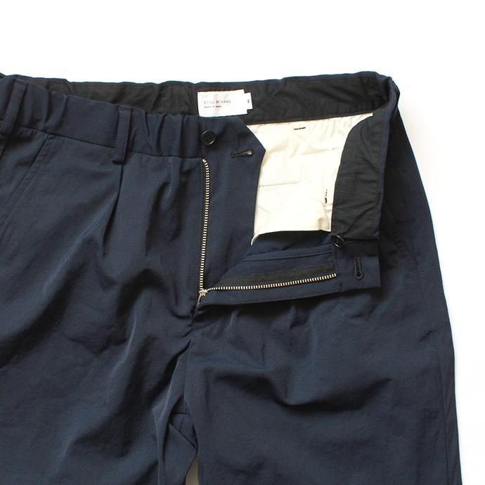 140786297 STILL BY HAND / PT0191 リラックス素材 イージースラックス - Navy 02