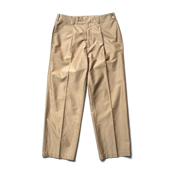 141066020 blurhms / Light Reversed Satin Slacks BHS-19SS015 - Beige 01