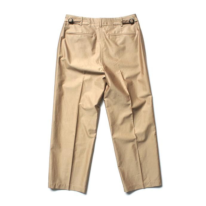 141066020 blurhms / Light Reversed Satin Slacks BHS-19SS015 - Beige 02