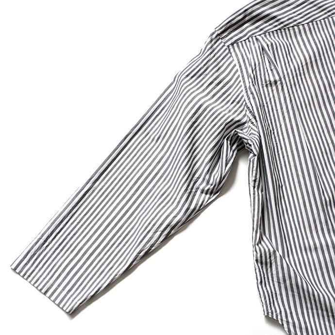 141304978 STILL BY HAND / SH0691 プルオーバーシャツ - Grey Stripe 02