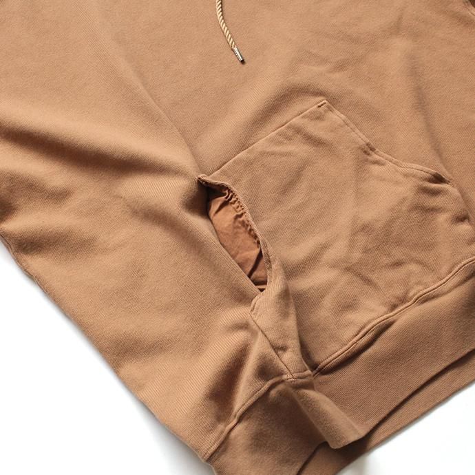 141334300 blurhms / Super Mild Bulky Jersey Hoodie P/O BHS-19SS026 - Camel 02