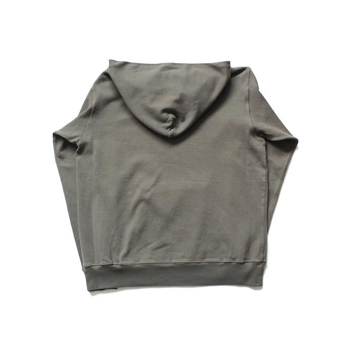 141334379 blurhms / Super Mild Bulky Jersey Hoodie P/O BHS-19SS026 - Ash Olive 02