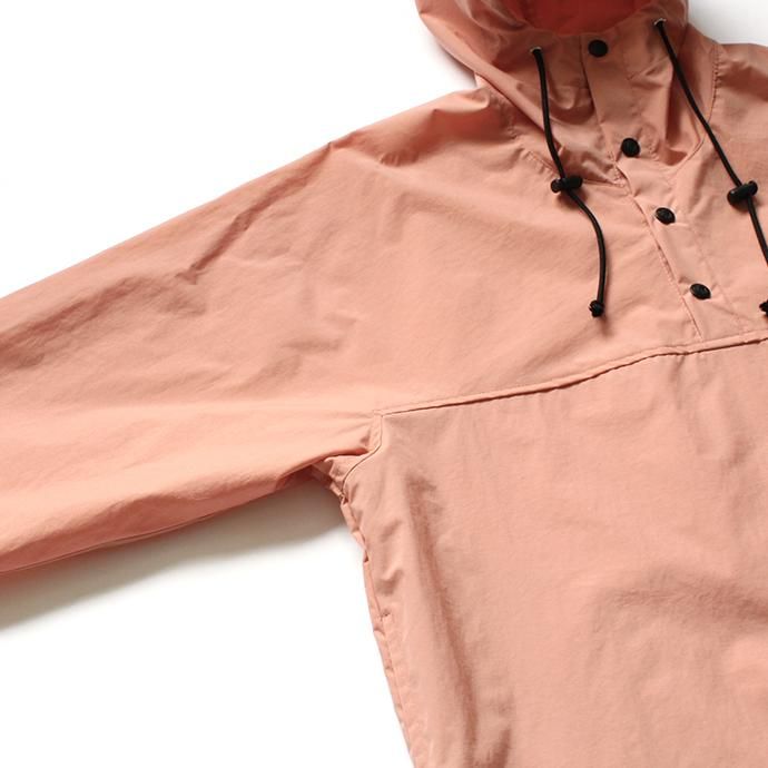 141357498 Powderhorn Mountaineering / P.H. Pull ナイロンプルオーバーアノラック PH19SS-003 - Coral 02