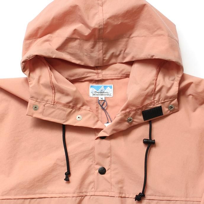 141357498 Powderhorn Mountaineering / P.H. Pull ナイロンプルオーバーアノラック PH19SS-003 - Coral 02