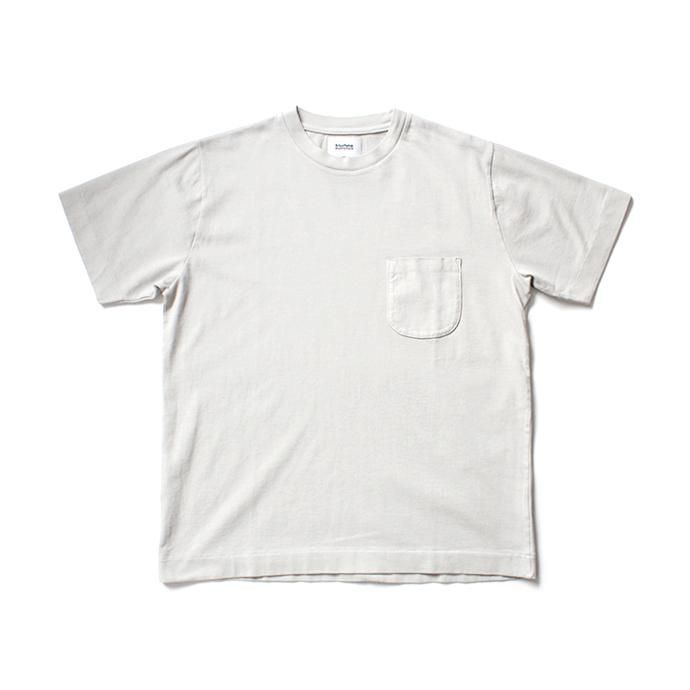 141374260 blurhms ROOTSTOCK / Extra Soft Standard Pocket Tee BHS-RKSS18005 - Light Grey 01
