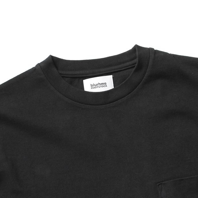 141374307 blurhms ROOTSTOCK / Extra Soft Standard Pocket Tee BHS-RKSS18005 - Black 02