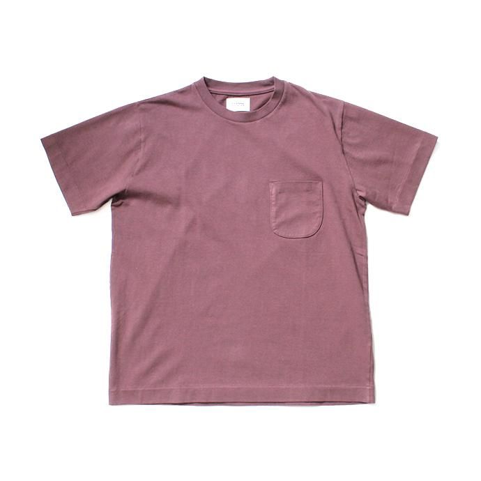 141374338 blurhms ROOTSTOCK / Extra Soft Standard Pocket Tee BHS-RKSS18005 - Ash Purple 01